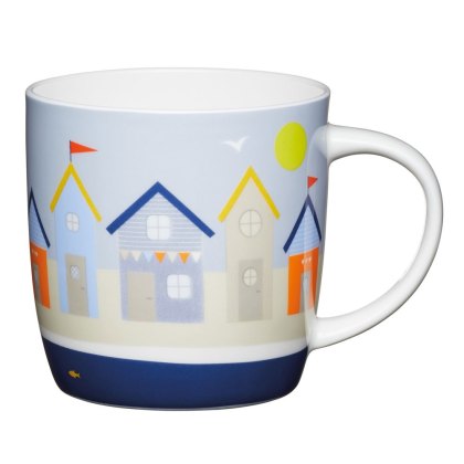 Kitchencraft Beach Huts Barrel Mug