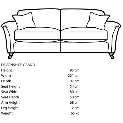 Parker Knoll Devonshire Grand Sofa