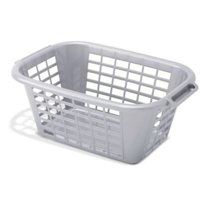 Addis Metallic 40L Rectangular Laundry Basket