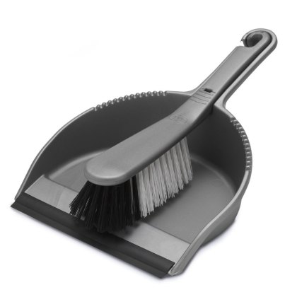 Addis Metallic Soft Dustpan Set Addis Metallic Soft Dustpan Set