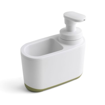 Addis White & Green Soap Dispenser