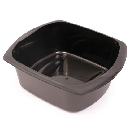 Addis Soft Black 9.5L Rectangular Washing Up Bowl