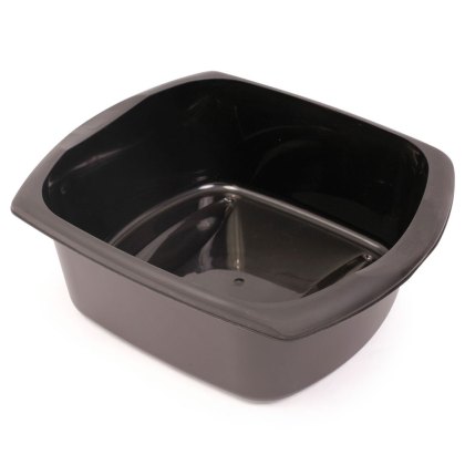Addis Soft Black 9.5L Rectangular Washing Up Bowl Addis Soft Black 9.5L Rectangular Washing Up Bowl