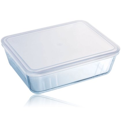 Pyrex 0.8L Rectangular Dish with Lid Pyrex 0.8L Rectangular Dish with Lid