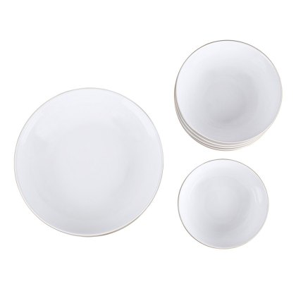 Denby Natural Canvas 12 Piece Bowl Set