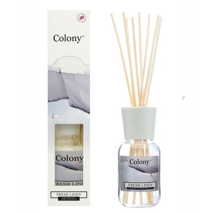 Colony Fresh Linen 120ml Reed Diffuser