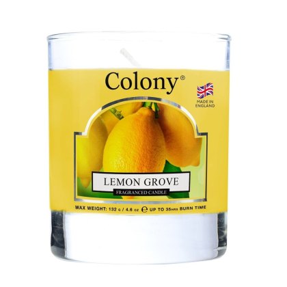 Colony Lemon Grove Small Glass Candle