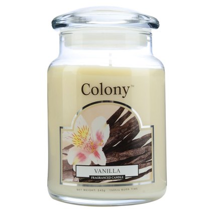 Colony Vanilla Large Candle Jar