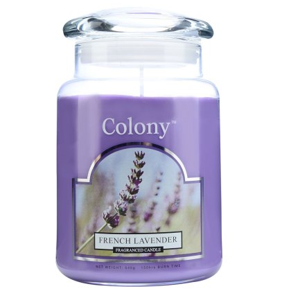 Colony French Lavender Large Candle Jar