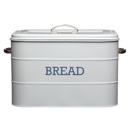 Living Nostalgia Grey Bread Bin Living Nostalgia Grey Bread Bin