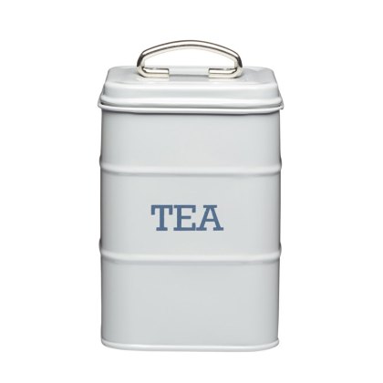 Living Nostalgia Grey Tea Canister Living Nostalgia Grey Tea Canister