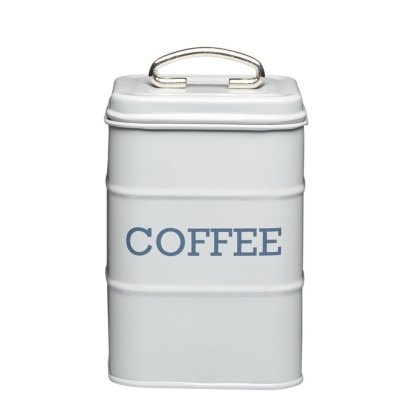 Living Nostalgia Grey Coffee Canister Living Nostalgia Grey Coffee Canister