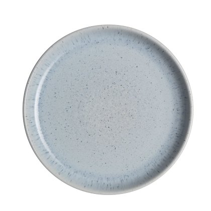Denby Studio Blue Pebble Medium Coupe Plate