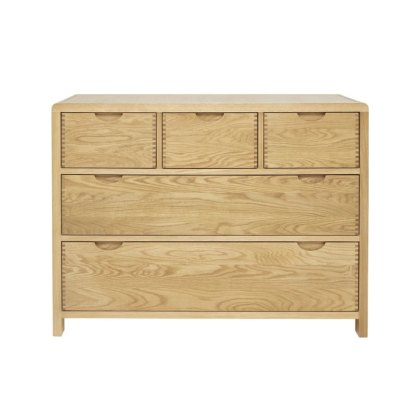 Ercol Bosco 5 Drawer Wide Chest