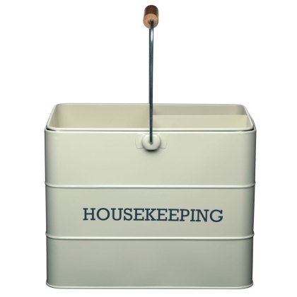 Living Nostalgia Antique Cream Housekeeping Box