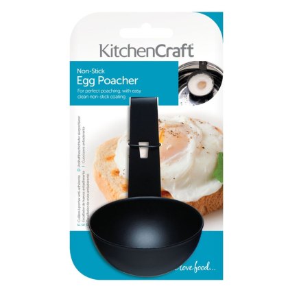 Kitchencraft Single Non Stick Egg Poacher