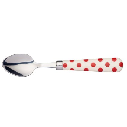 Kitchencraft Polka Dot Red Teaspoon