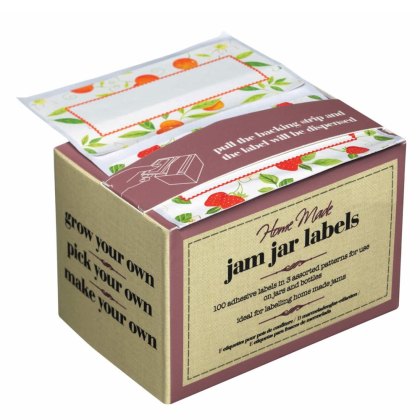 Kitchencraft 'Home Made' Pack of 100 Jam Jar Labels