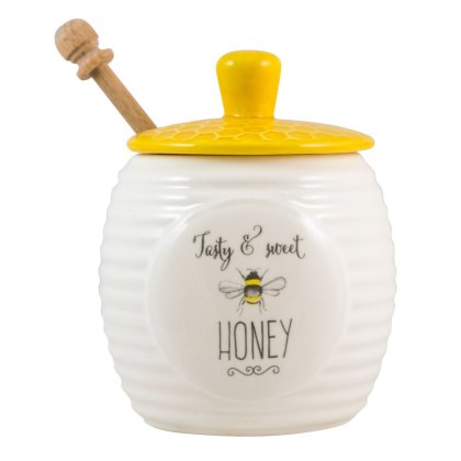 Bee Happy Honey Pot