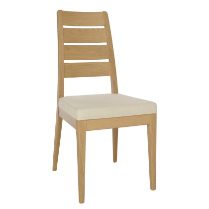 Ercol Romana Dining Chair with Fabric Seat