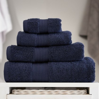 Bliss Navy Towels