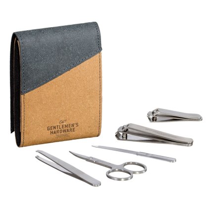 Gentlemens Hardware Manicure Kit Recycled Leather