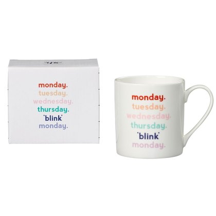 Yes Studio 'Monday Blink' Mug