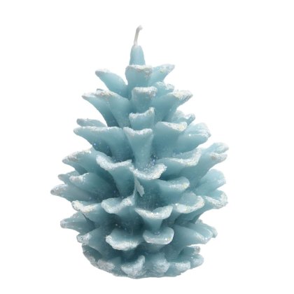 Pinecone Candle with Glitter