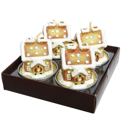 Gingerbread House Candle