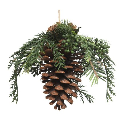 Natural Pinecone with Hanger