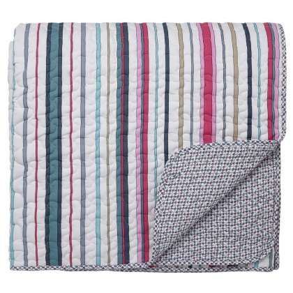 Helena Springfield Trixie Raspberry Quilted Throw