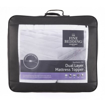 The Fine Bedding Company Dual Layer Mattress Topper