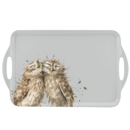 Wrendale Owl Large Handled Tray Wrendale Owl Large Handled Tray
