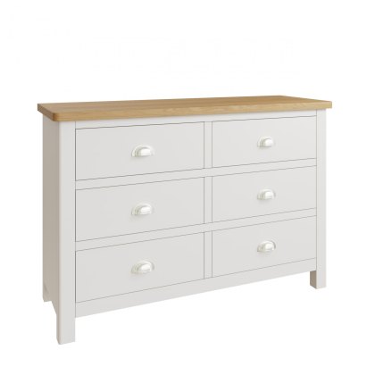 Hastings 6 Drawer Chest in Stone