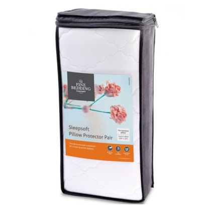 The Fine Bedding Company Sleepsoft Pillow Protector Pair The Fine Bedding Company Sleepsoft Pillow Protector Pair