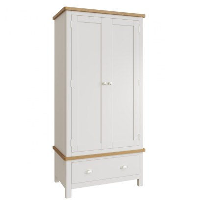 Hastings Gents Wardrobe in Stone