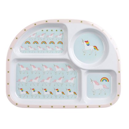 Sophie Allport Unicorn Divider Plate