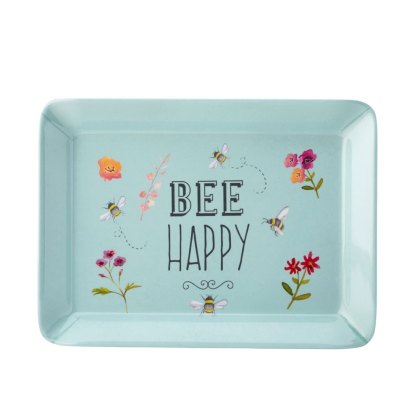 Bee Happy 'Happy' Scatter Tray