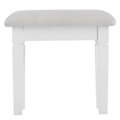 Sorrento White Stool