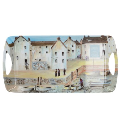 Cornish Harbour Small Handle Tray