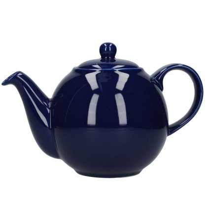 London Pottery Globe 2 Cup Teapot Cobalt Blue