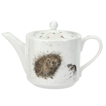 Wrendale 1Pt Teapot Hedgehog and Mouse