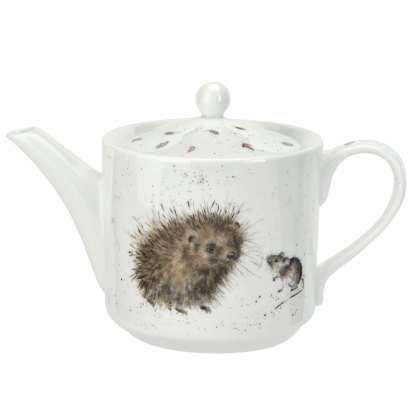 Wrendale 1Pt Teapot Hedgehog and Mouse Wrendale 1Pt Teapot Hedgehog and Mouse
