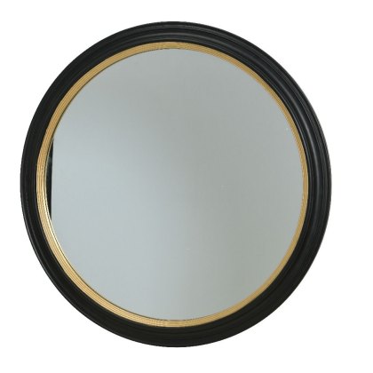 Wood Mirror Round