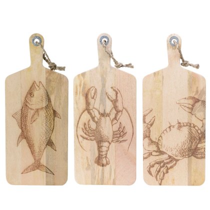 Sealife Etched Chopping Board