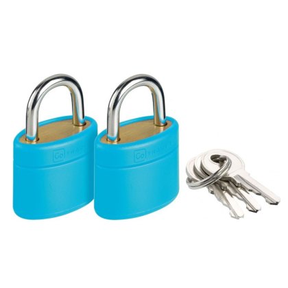 Twin Pack Glo Luggage Locks in Assorted Colours