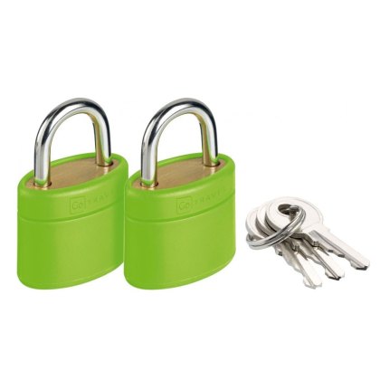 Twin Pack Glo Luggage Locks in Assorted Colours