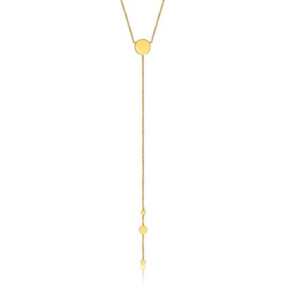 Geometry Y Gold Necklace