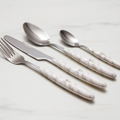 Simply Home 16 Piece Marble Cutlery Set