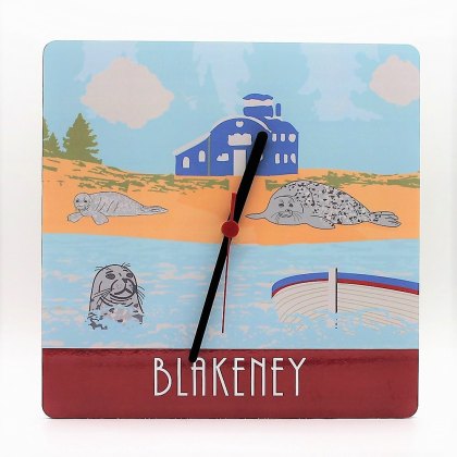 Postcards from Norfolk Blakeney Clock